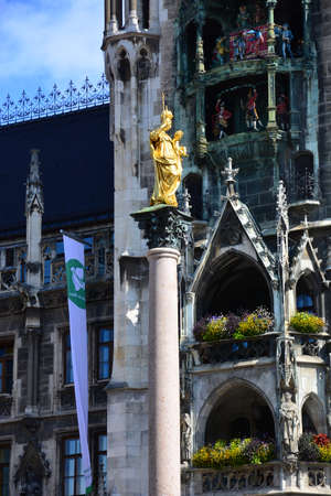 famous old town hallの写真素材