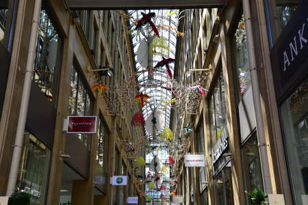 The Galleria Vittorio Emanuele II shopping street.の写真素材