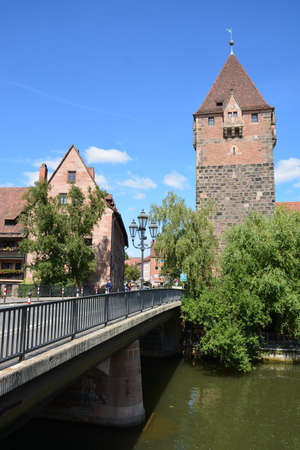 Rothenburg ob der Tauber is a city in Bavaria, Germany.の写真素材