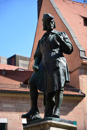 Statue in Wroclaw, Polandの写真素材