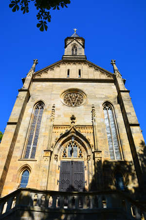 the Saint Malo churchの写真素材
