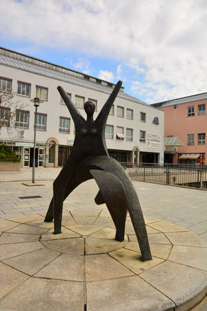Sculpture by Gustav Vigeland.の写真素材