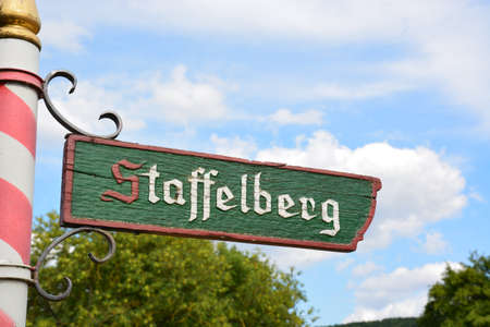 Street Sign the Direction Way toの写真素材