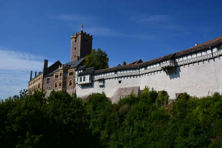 Medieval castle in Heidelberg, Baden-Wurttemberg, Germanyの写真素材