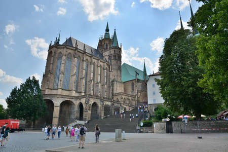 Cathedral of St. Vitus in Prague, Czech Republicの写真素材