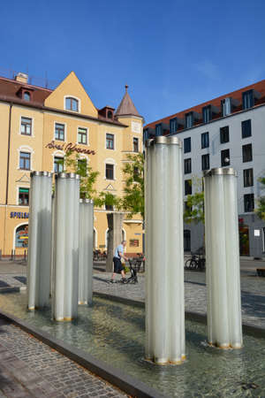 Wurzburg city centreの写真素材
