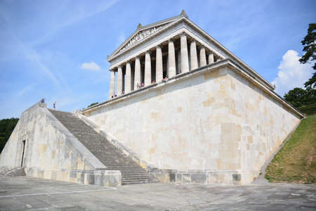 The Lincoln Memorial in Washington DC, USA. United States of Americaの写真素材