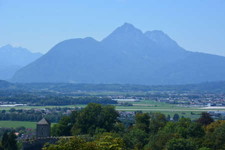 Panoramic view of the cityの写真素材