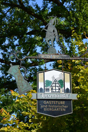 Sign at the entrance to the University of Vilnius.の写真素材