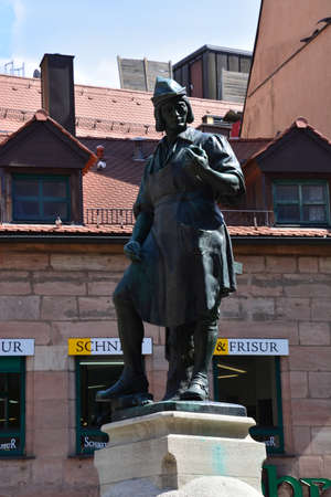 Monument to the Polish poet Alexander Pushkinの写真素材