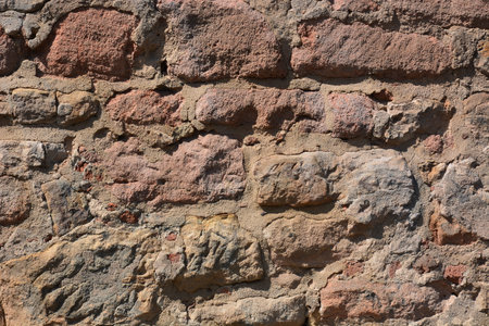Old brick wall texture. Background and texture for graphic design or wallpaper.の写真素材