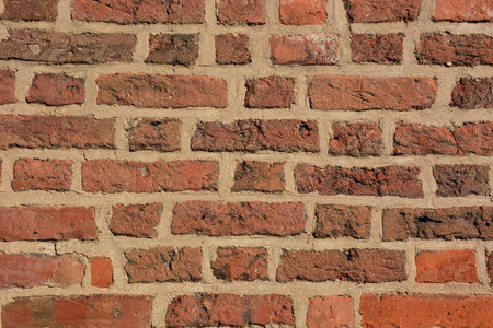 Background of brick wall texture. Old brick wall texture for background.の写真素材