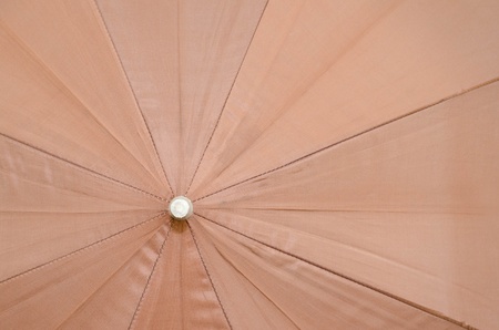 Top view of brown Umbrellaの写真素材