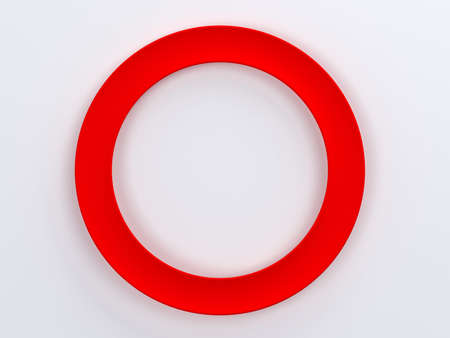 Abstract 3d circle backgroudの写真素材