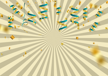 celebration background template vector illustrationのイラスト素材