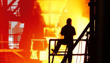 industry in redの写真素材