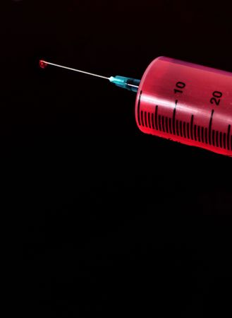syringe dropsの写真素材