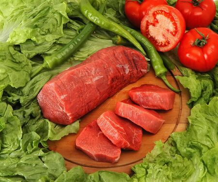 a piece of meat