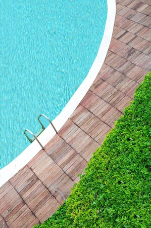 poolsideの写真素材