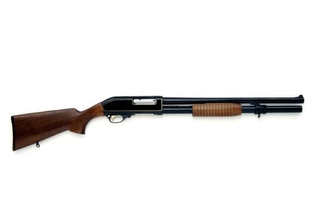 rifle isolated at white background        