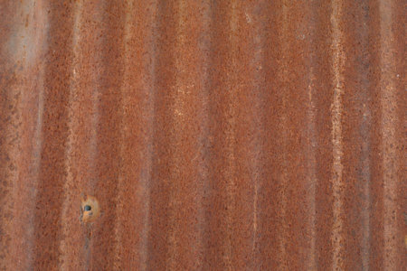 Close up Rusty galvanize ironの写真素材