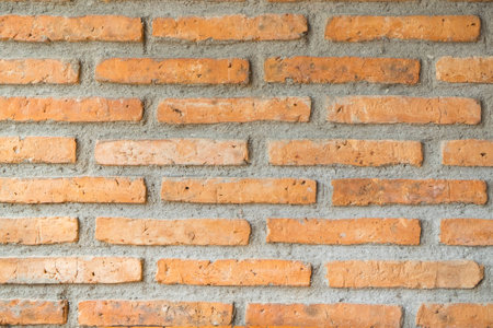 Background of new brick wallの写真素材