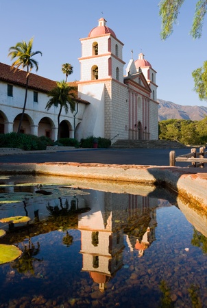 Old Mission in Santa Barbaraのeditorial素材