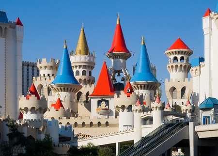Excalibur Hotel   Casino in Las Vegasのeditorial素材