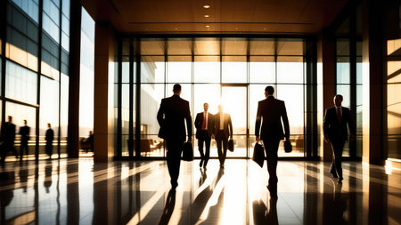 Business People Commuter Cityscape Teamwork Corporate Colleagues Conceptの素材