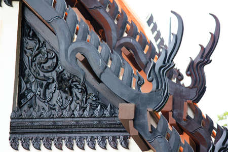 thai roof detailの写真素材