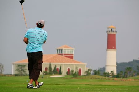 golfer strikes15の写真素材