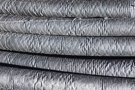 Bunch of pipes for insulation perspectiveの写真素材