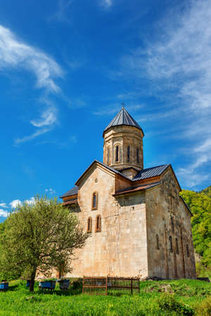 Church Barakoni, located Racha region of Georgia, lower Svaneti mountains