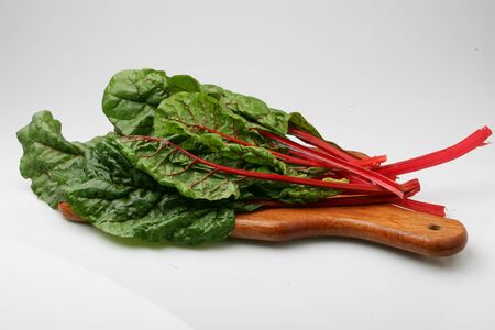 beetroot leavesの写真素材