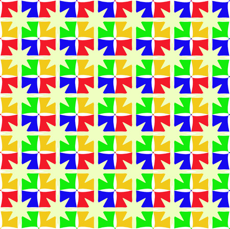 Geometric star background in Illustratorのイラスト素材