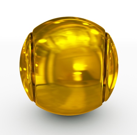 tennis ball goldenの写真素材
