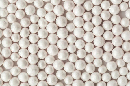 Candy white mint sugar texture black background.の写真素材