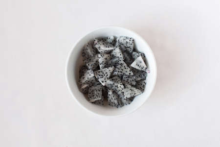 Dragon fruit isolated on a white background