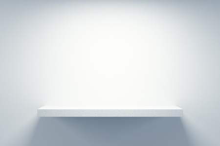 empty boutique showcase, 3d renderの写真素材