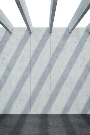 abstract architectural concrete composition, 3d renderingの写真素材