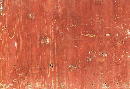 old red painted wood textureの写真素材