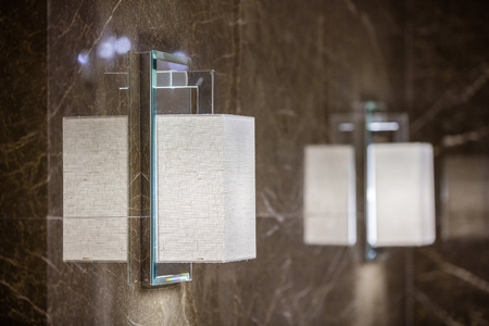 Bracket wall lightsの写真素材