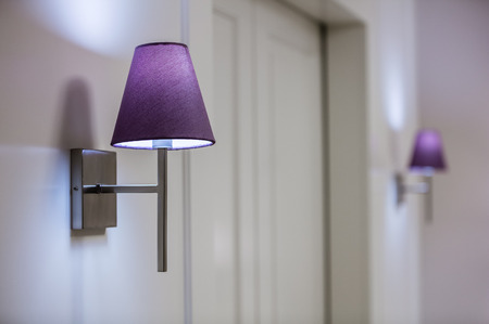 Bracket wall lightsの写真素材