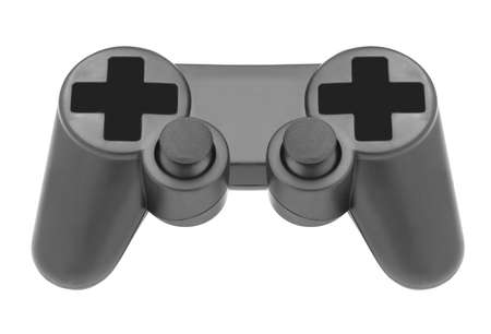 gamepad on white background isolated