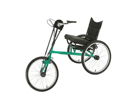 Tricycle isolated on white