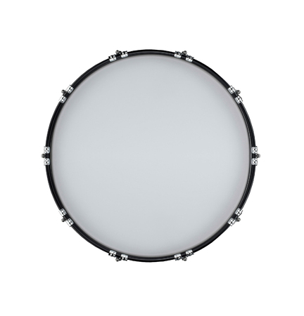 drum isolated on whiteの写真素材