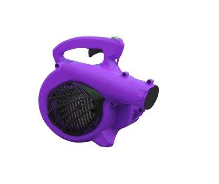 Leaf blower tool on white background