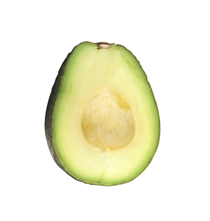 Avocado isolated on white background