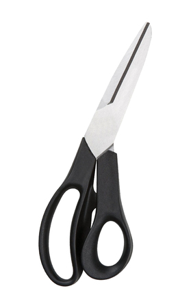 Scissors isolated on white backgroundの写真素材