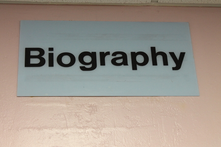 Biographyの写真素材